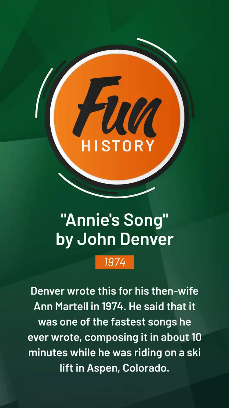 History  Annies Song
