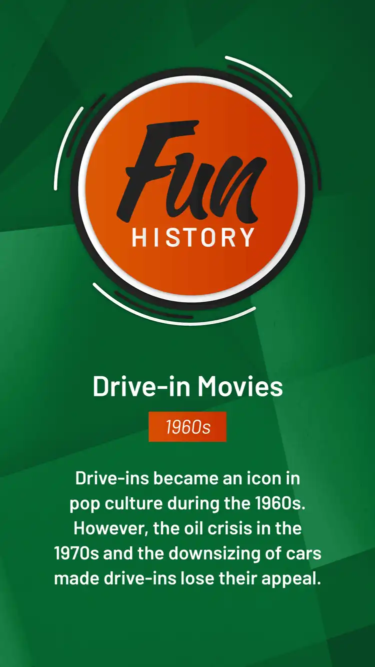 History  Drive In Movies