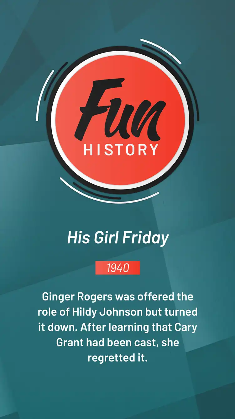 History  His Girl Friday