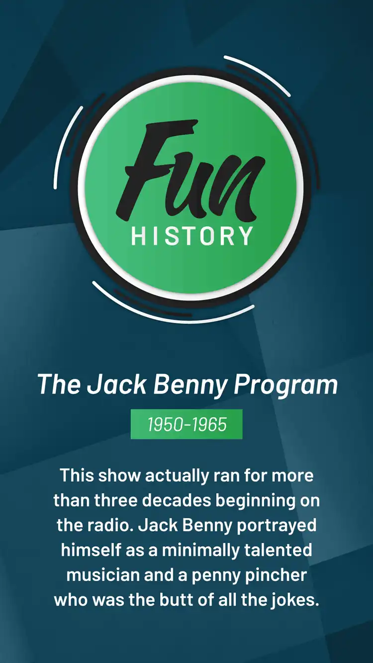History  Jack Benny