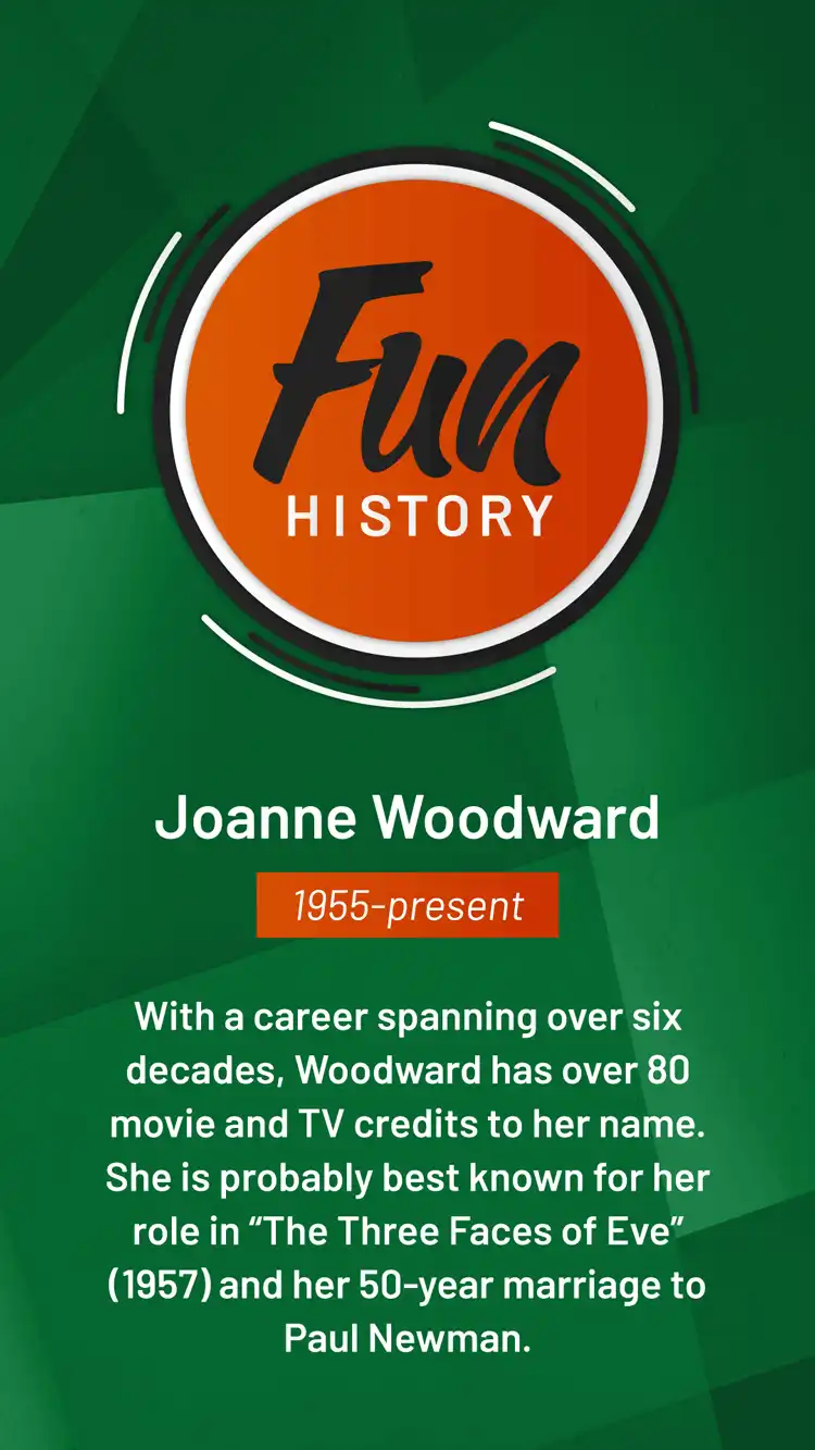 History  Joanne Woodward