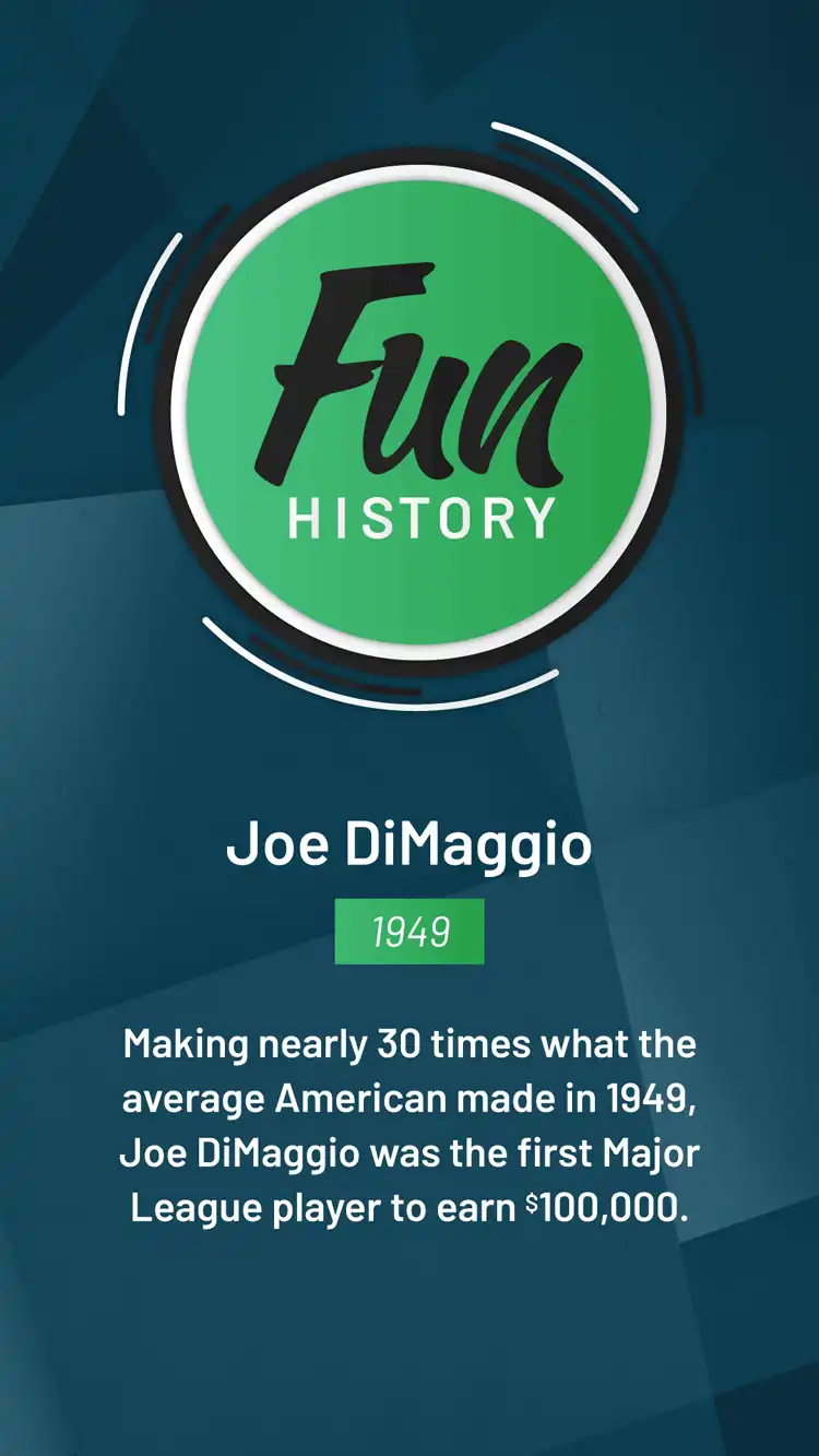 History  Joe Di Maggio