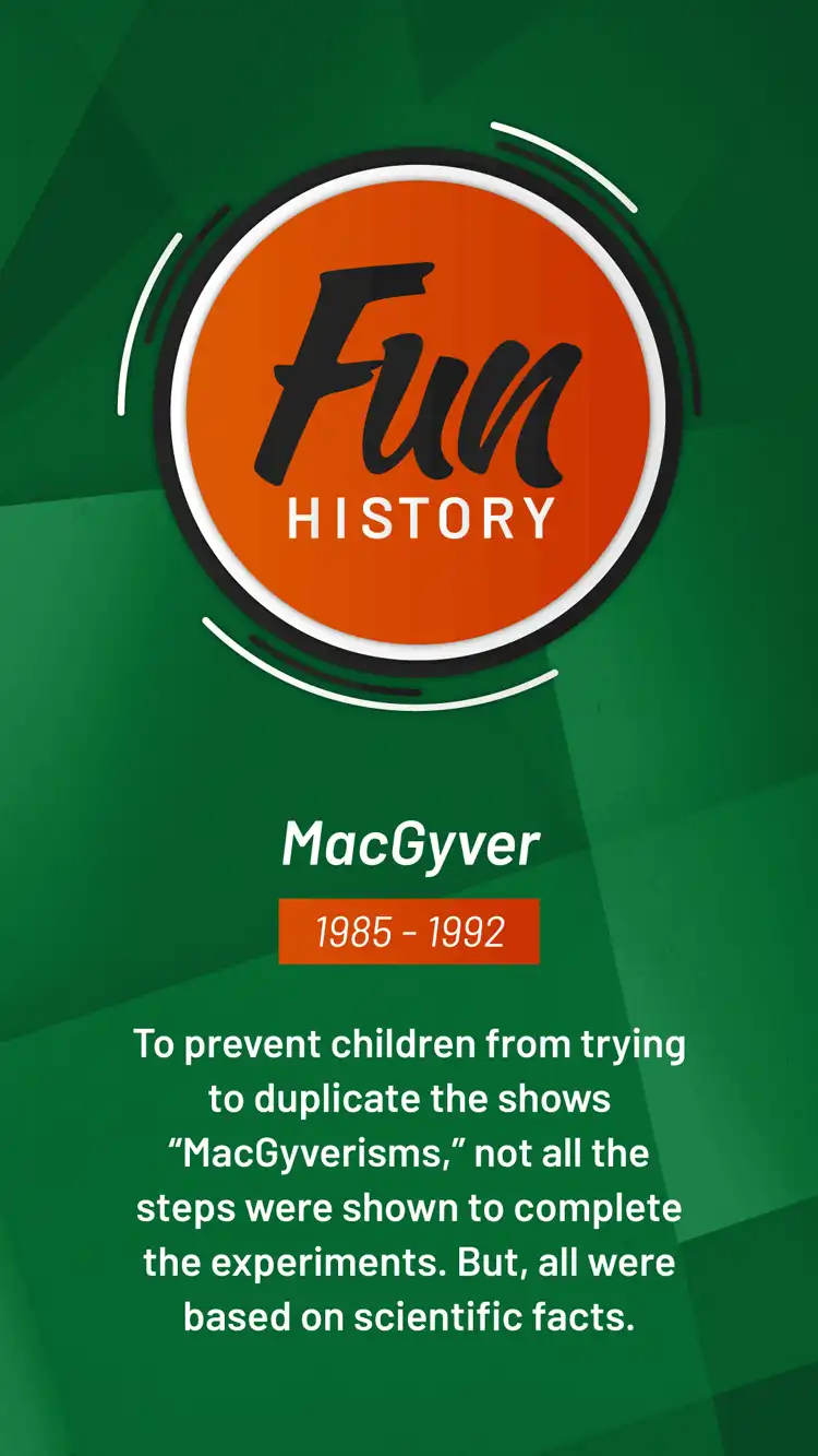 History  Mac Gyver