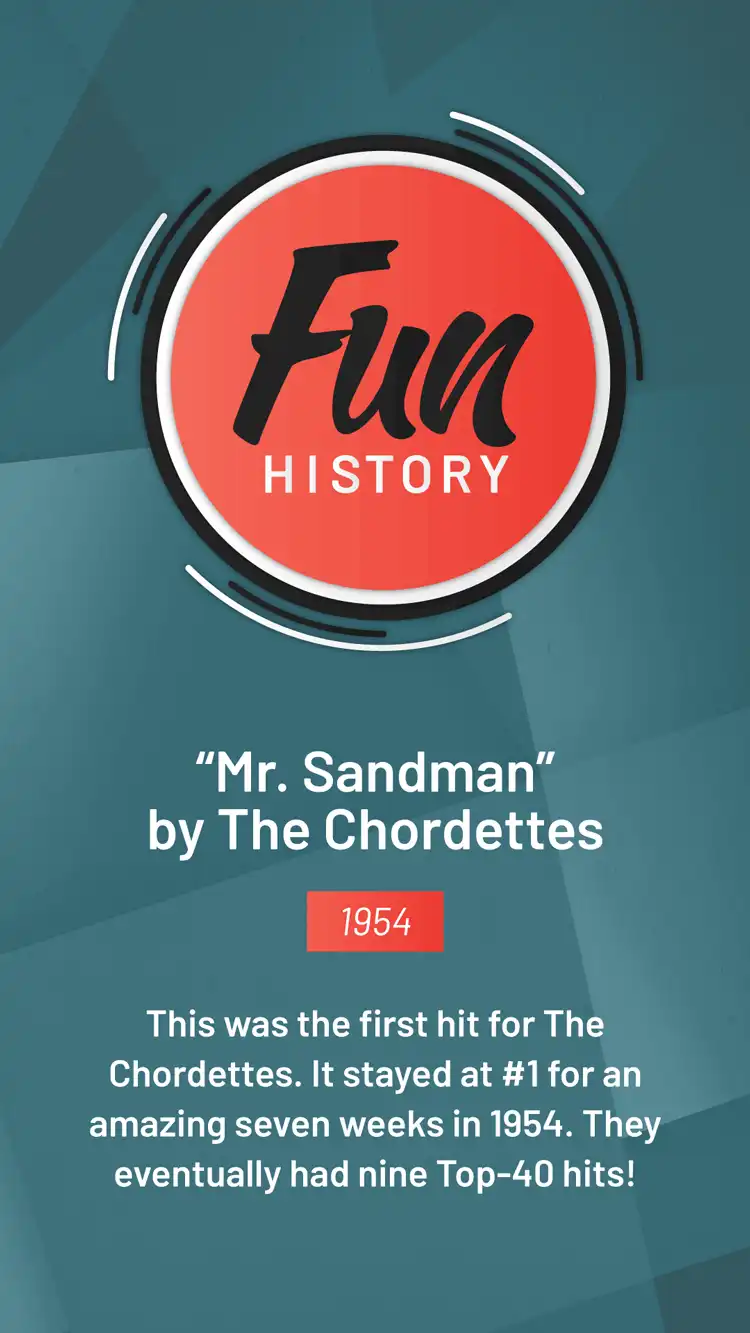 History  Mr Sandman