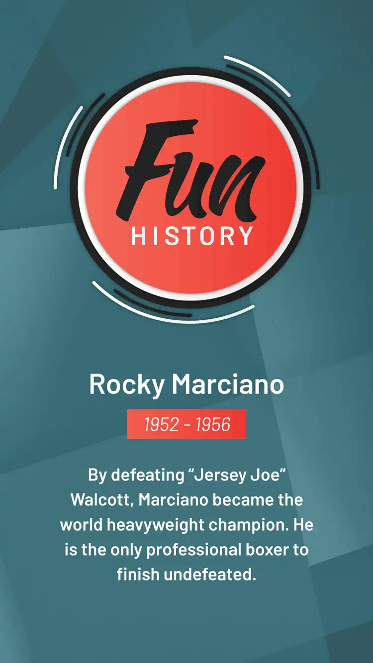History  Rocky Marciano