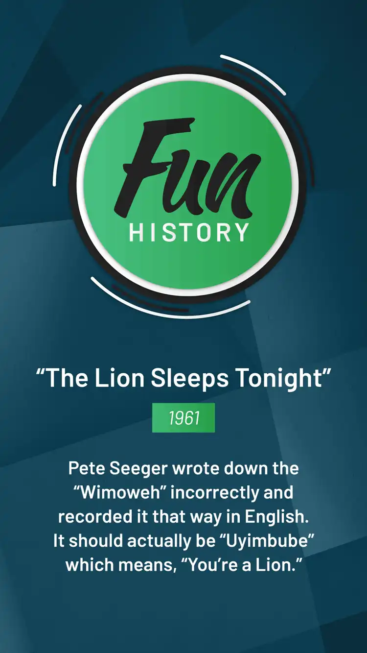 History  The Lion Sleeps