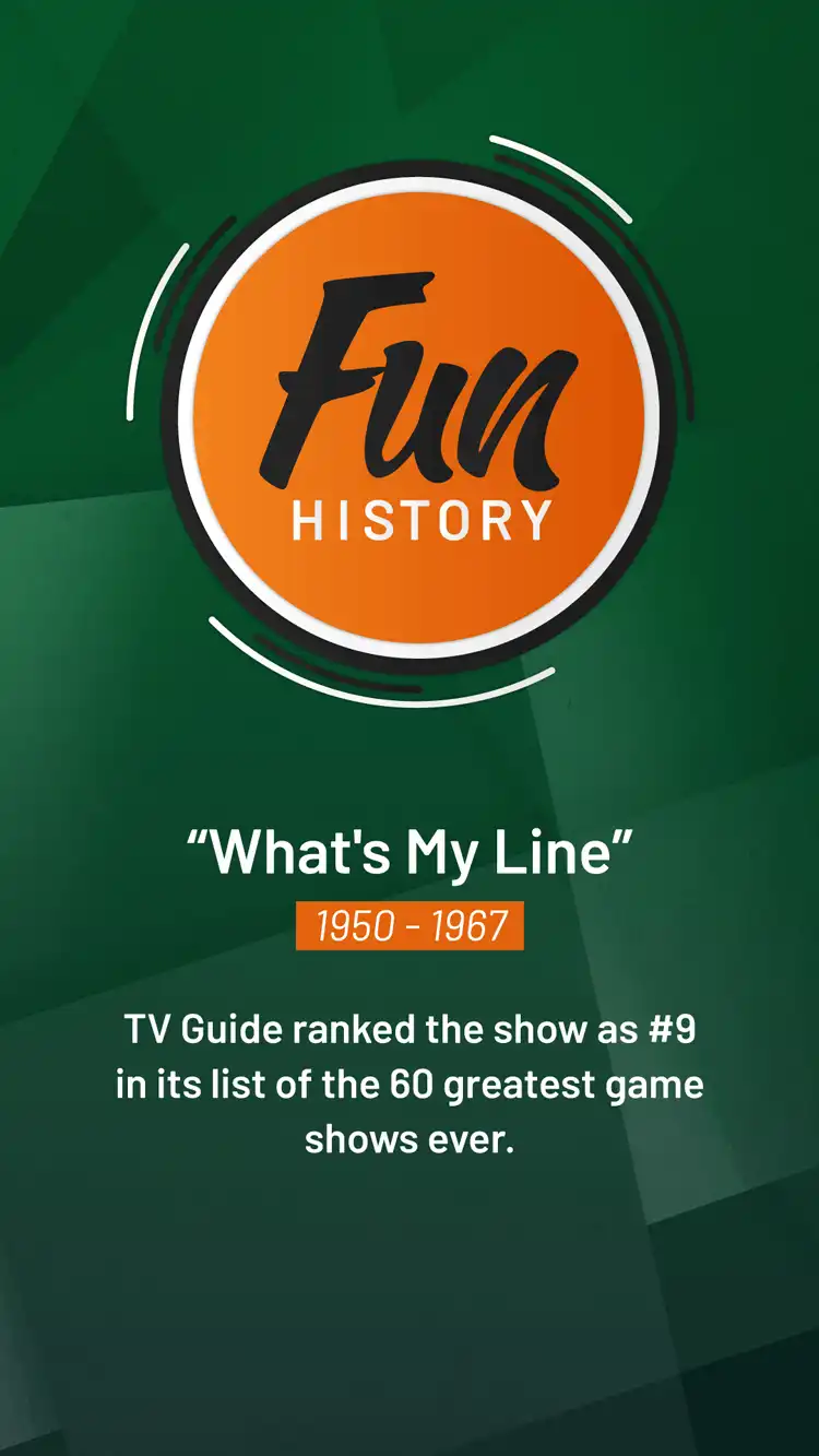 History  Whats My Line