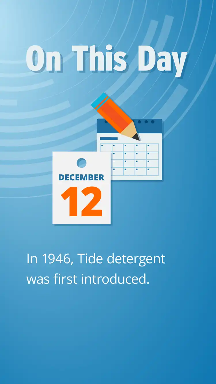 On This Day  Dec 12  Tide