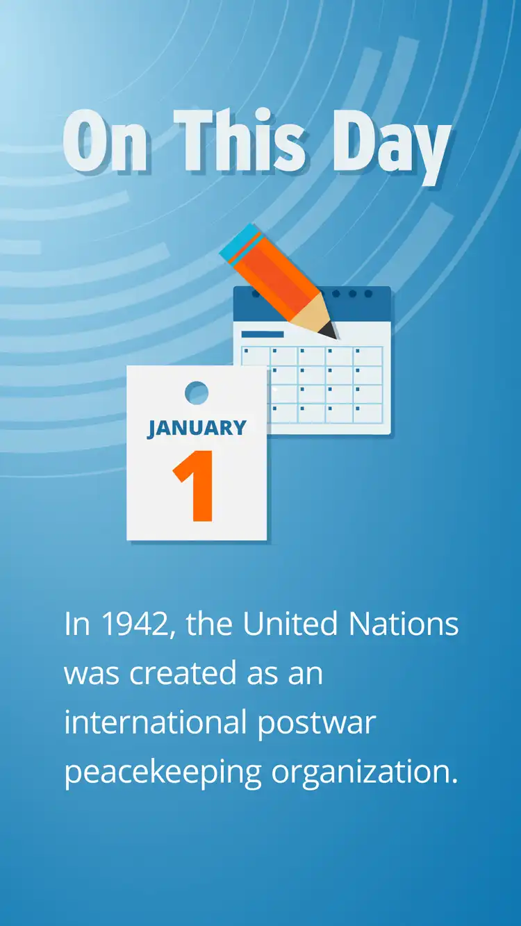 On This Day  Jan 01  United Nations