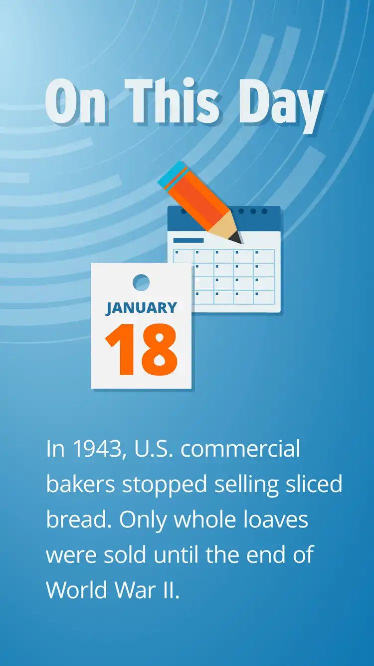 On This Day  Jan 18  Sliced Bread