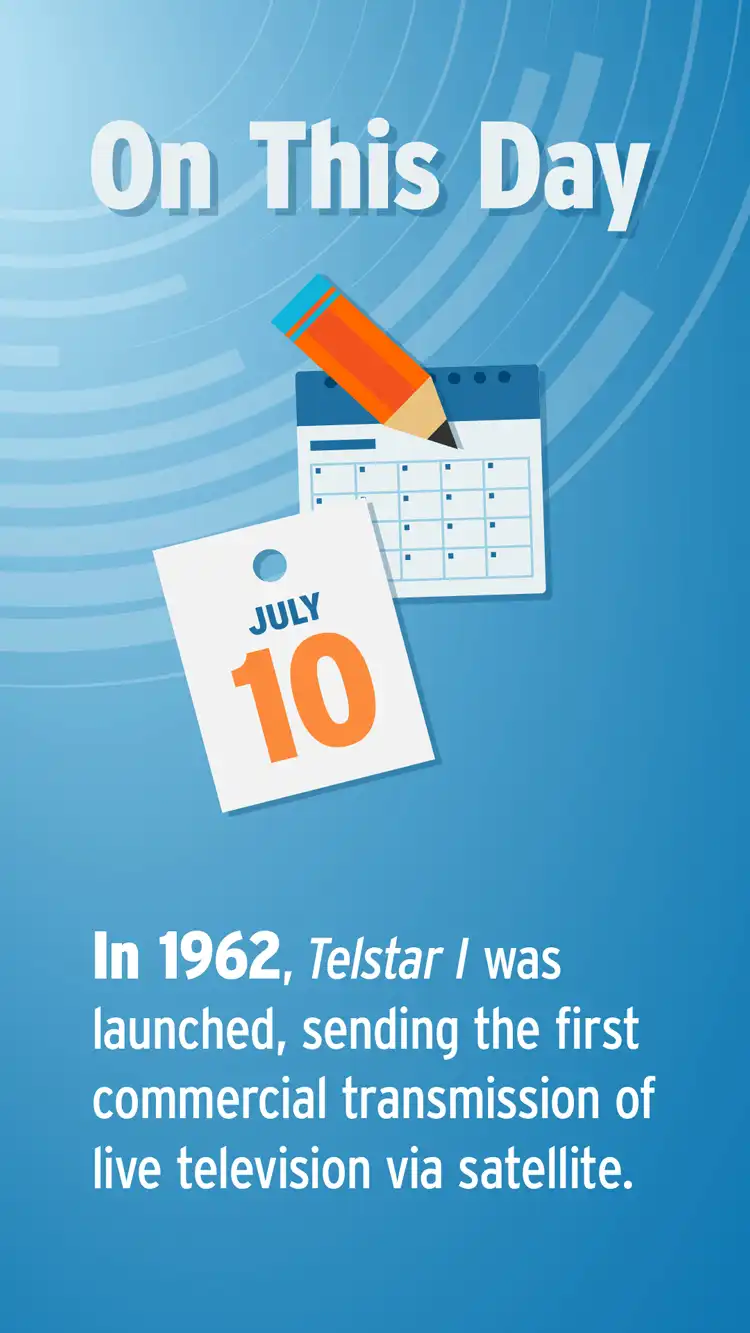 On This Day  July 10  Telstar