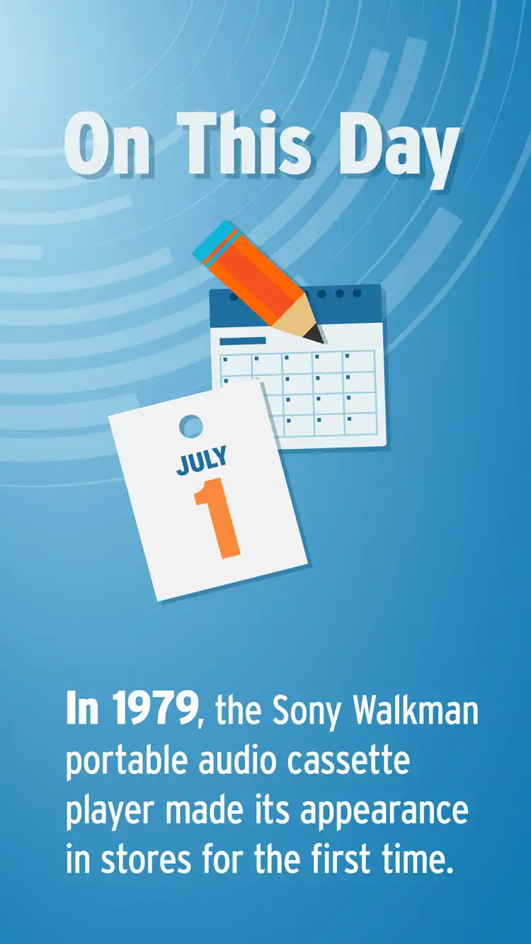 On This Day  July 1  Walkman