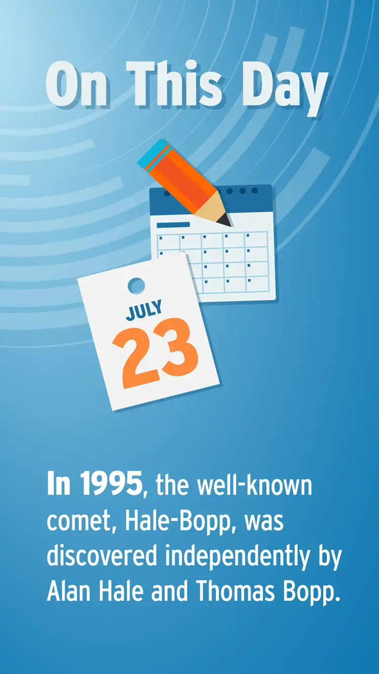 On This Day  July 23  Comet