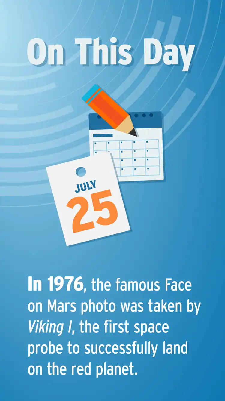 On This Day  July 25  Mars