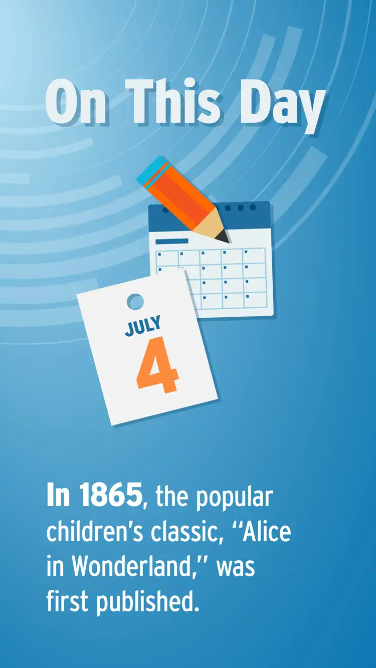 On This Day  July 4  Alice