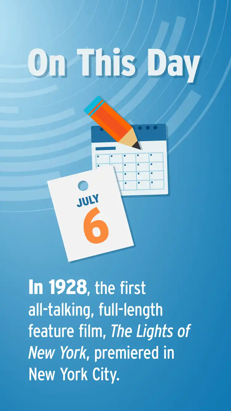 On This Day  July 6  Talking