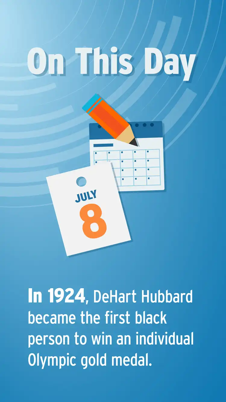 On This Day  July 8  Olympic