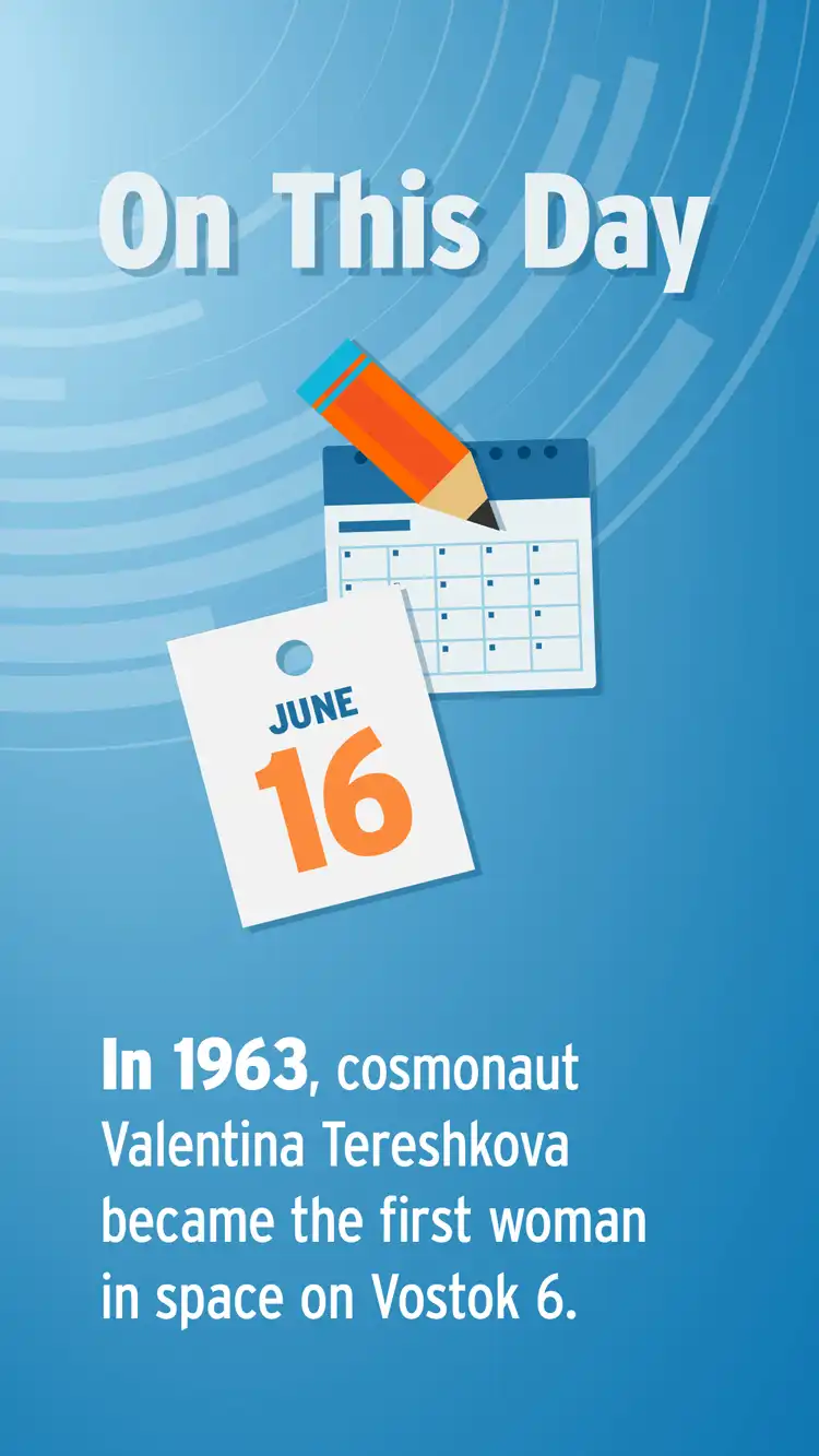 On This Day  June 16  Tereshkova