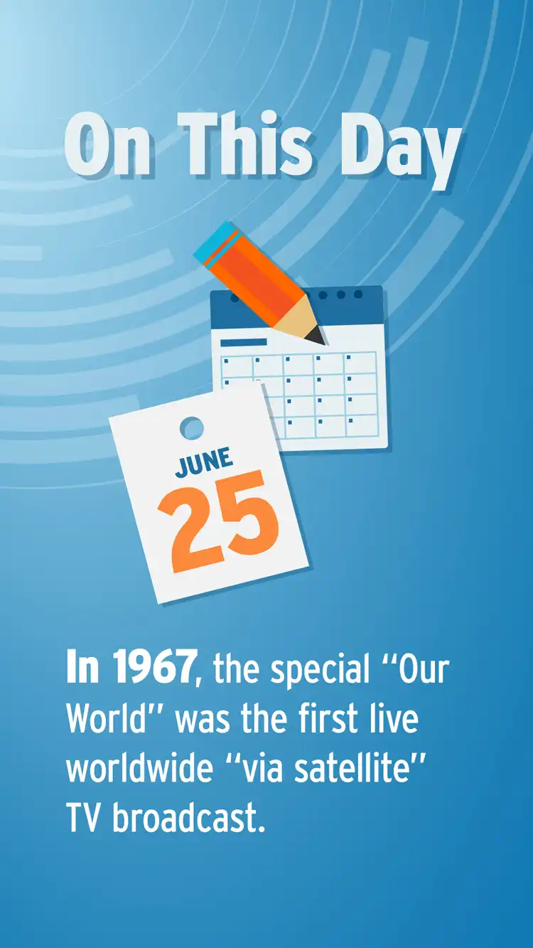 On This Day  June 25  Broadcast