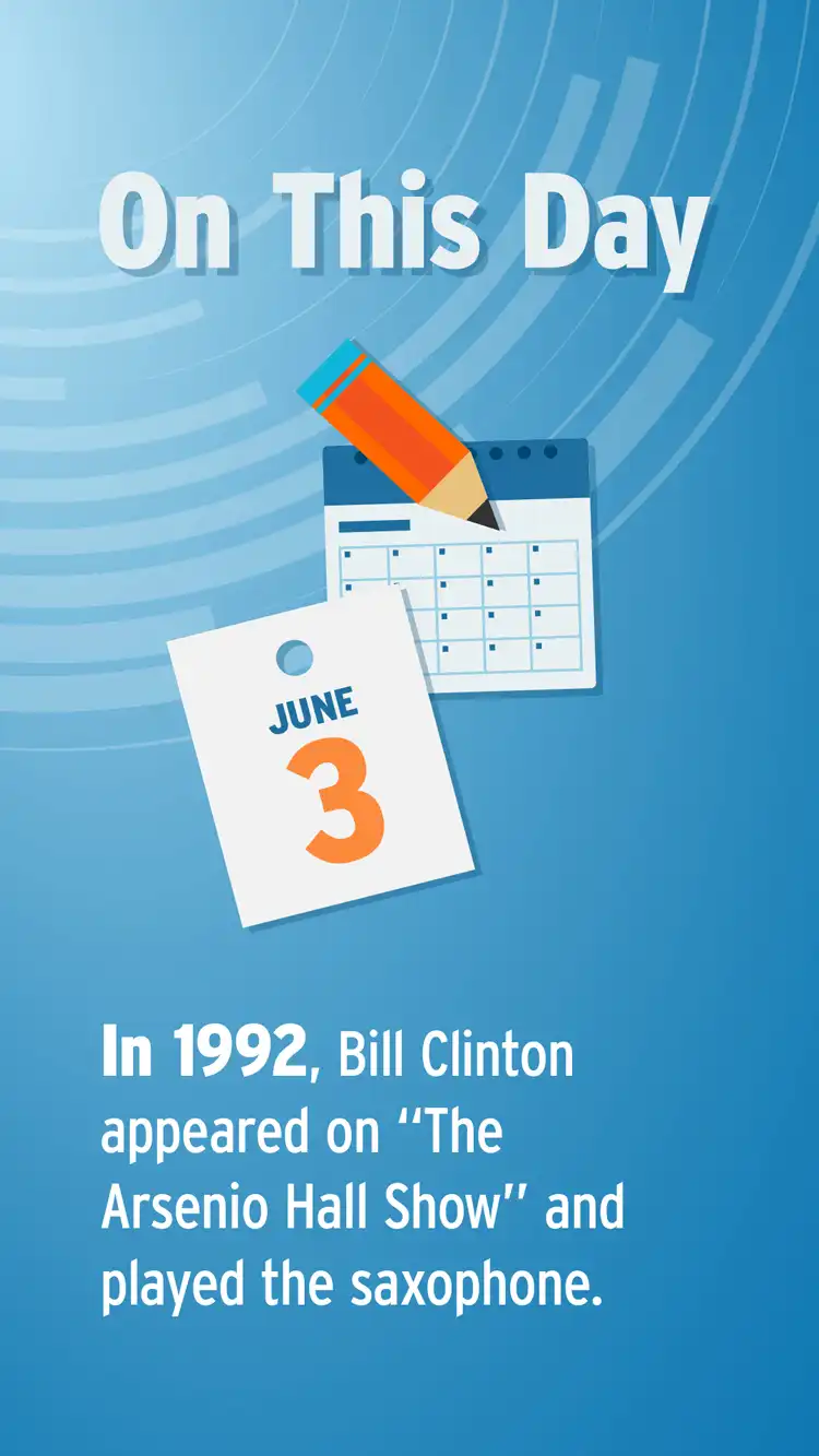 On This Day  June 3  Clinton