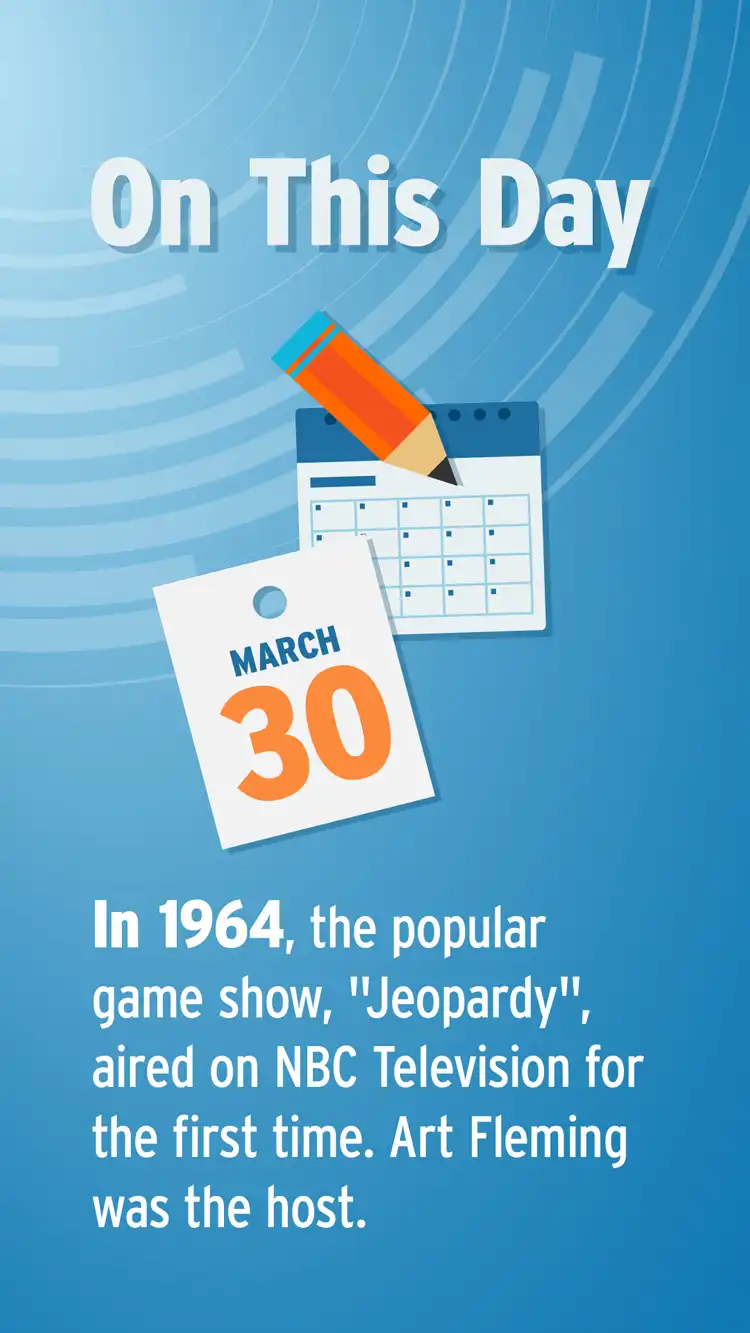 On This Day  Mar 30  Jeopardy