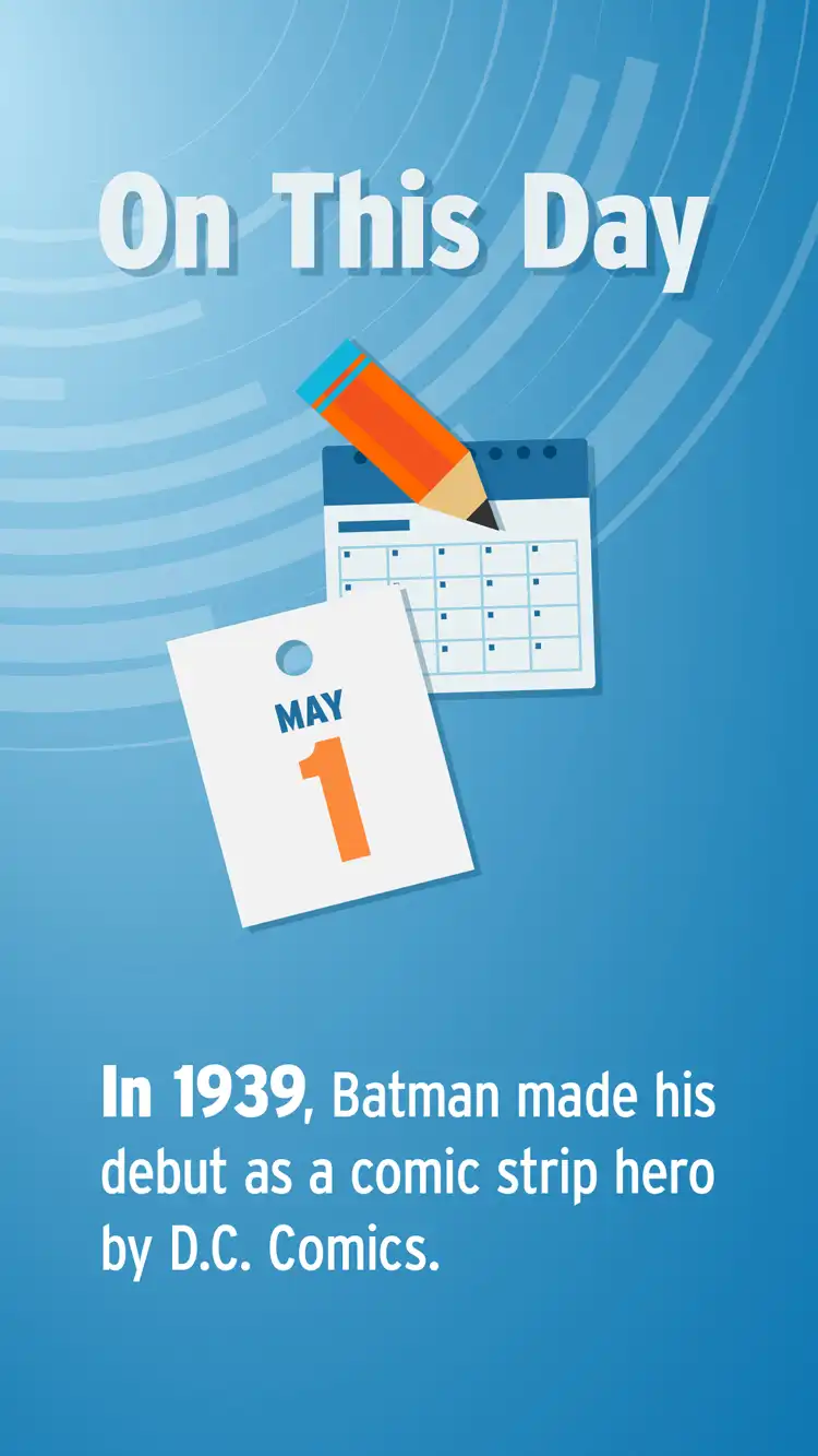 On This Day  May 1  Batman