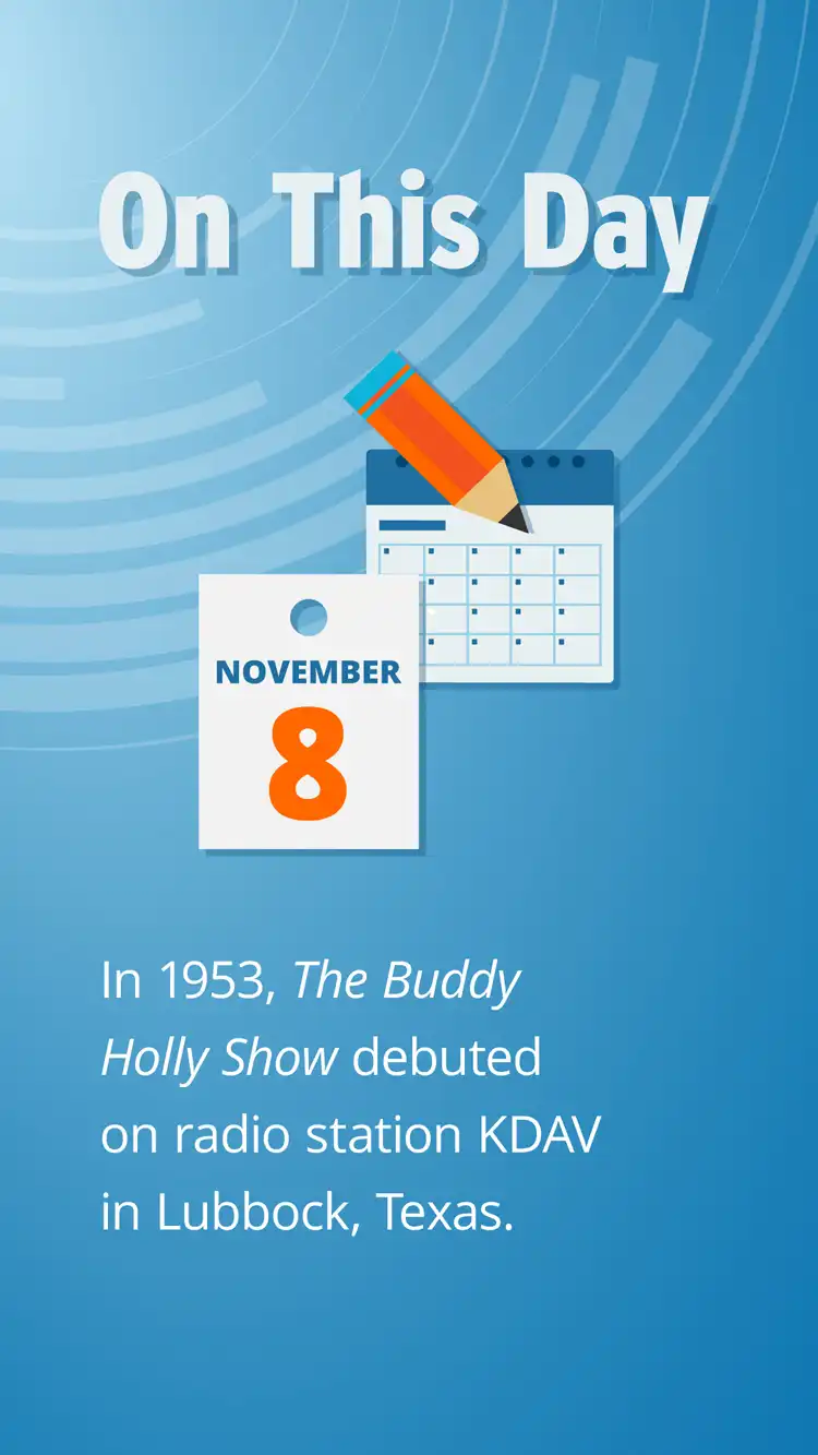 On This Day  Nov 08  Buddy Holly