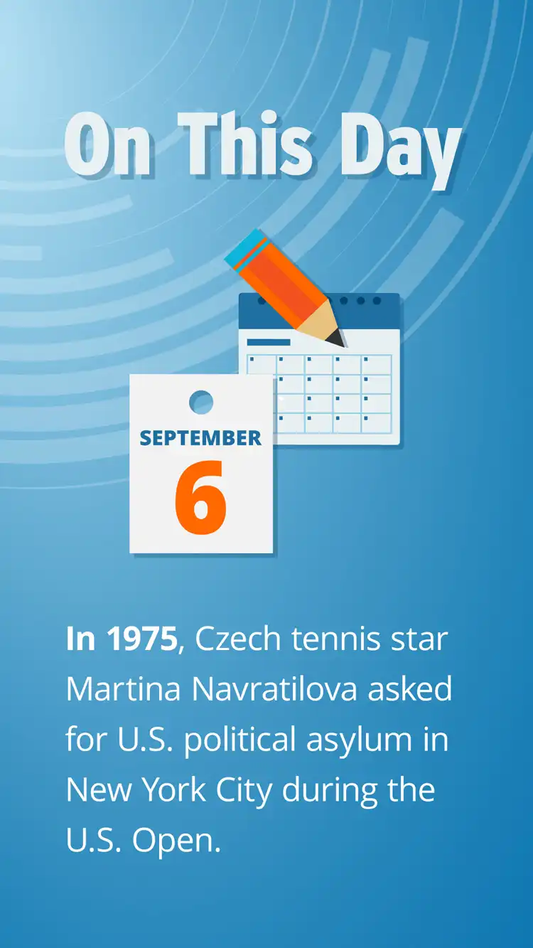 On This Day  Sept 06  Martina Navratilova