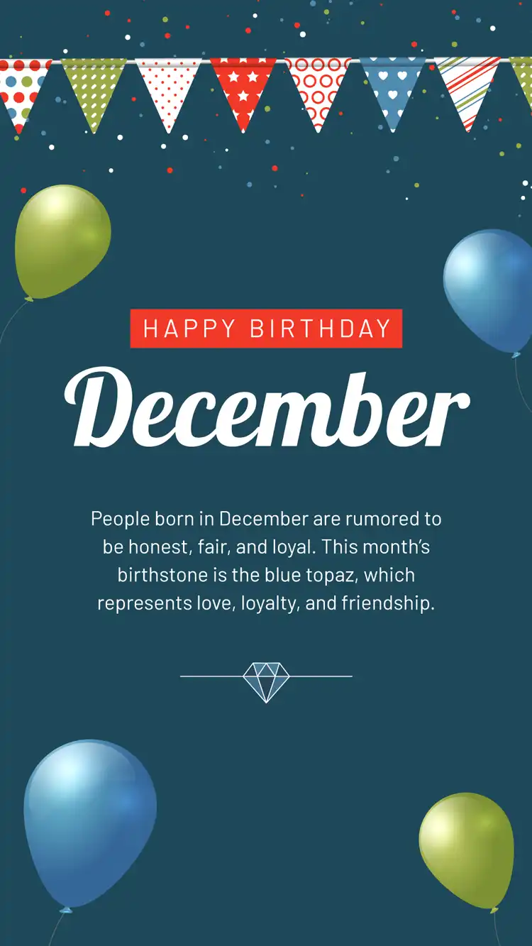 Birthday  December