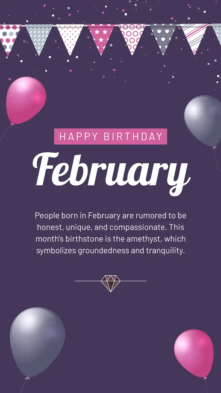 Birthday  February
