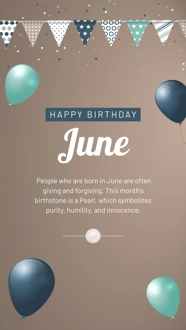 Birthday  June