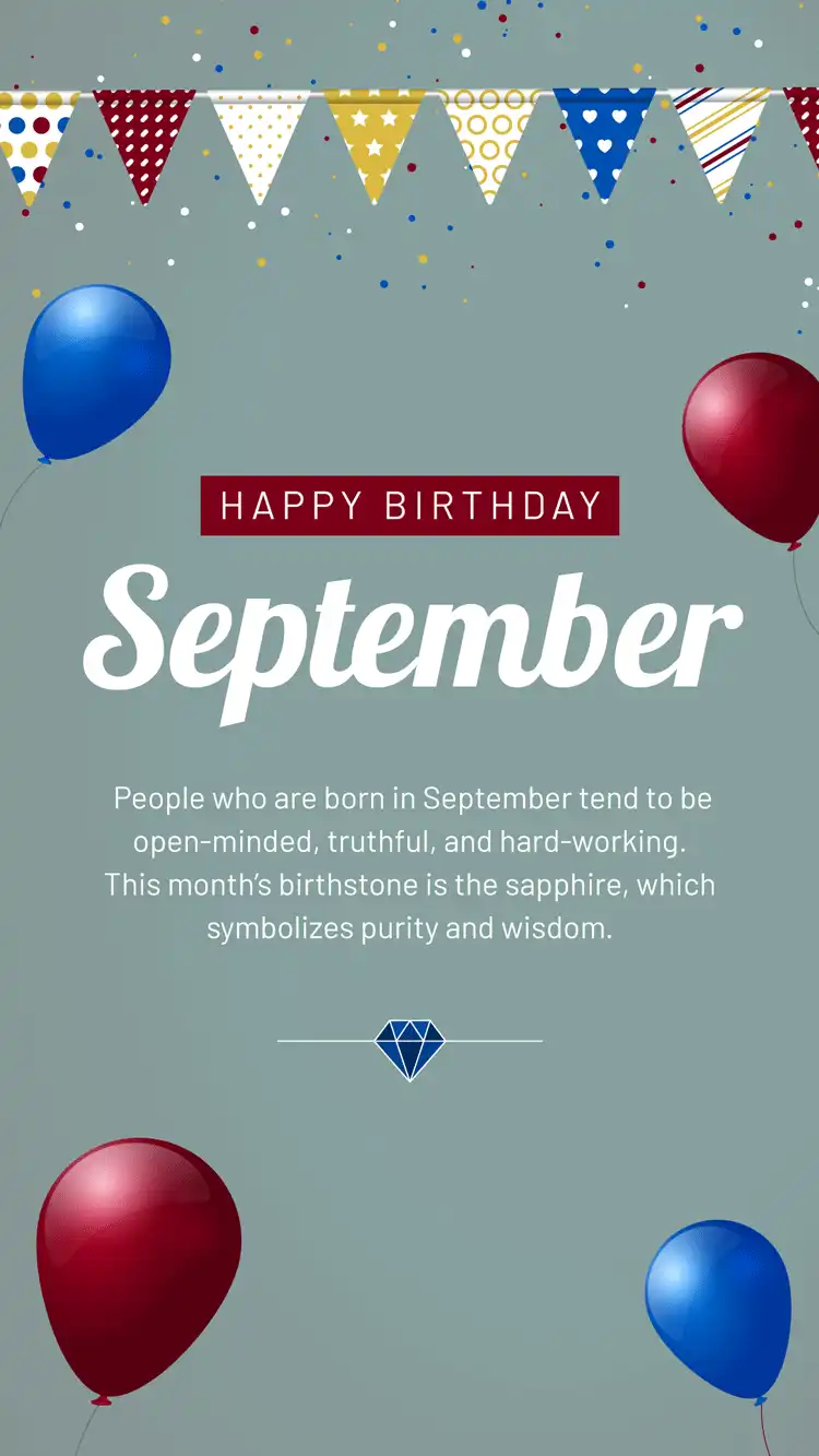 Birthday  September