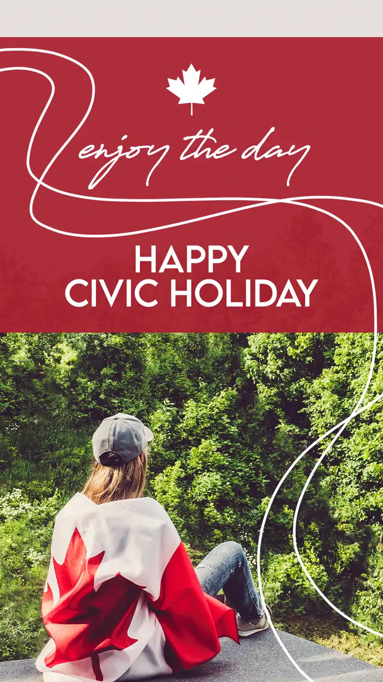 Canadian Holidays  Civic Day
