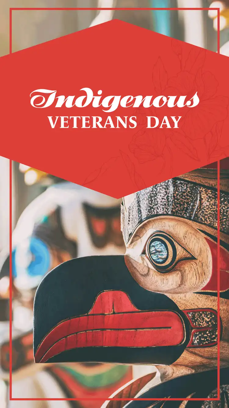 Canadian Holidays  Indigenous Veterans Day