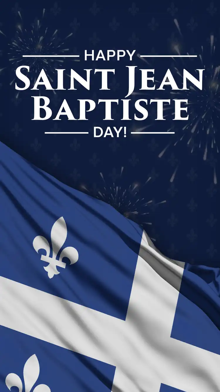 Canadian Holidays  Saint Jean Baptiste Day