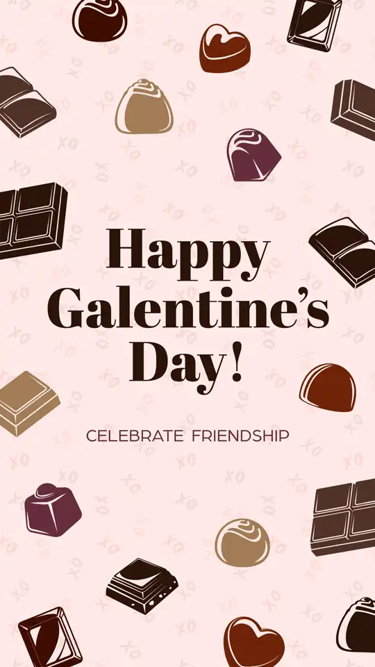 Galentines Day  Chocolate Pieces