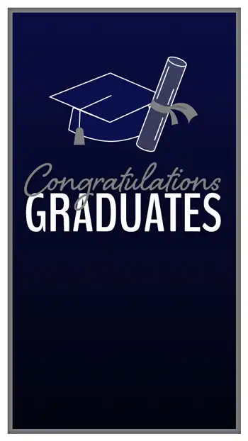 Graduation Blue