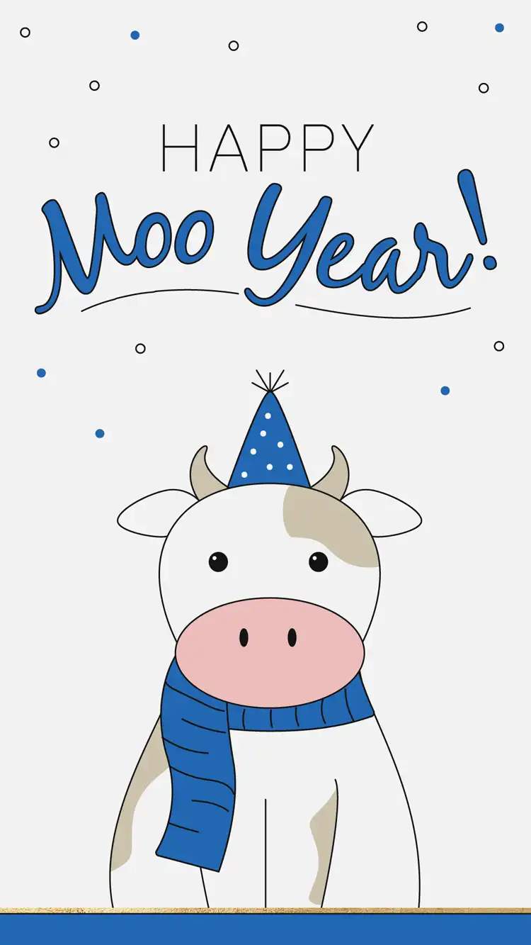 Holiday  Animal Puns  Cow