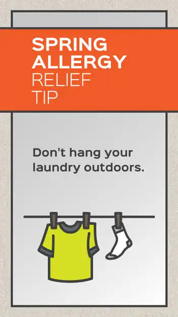 Tip  Spring Allergy  Laundry