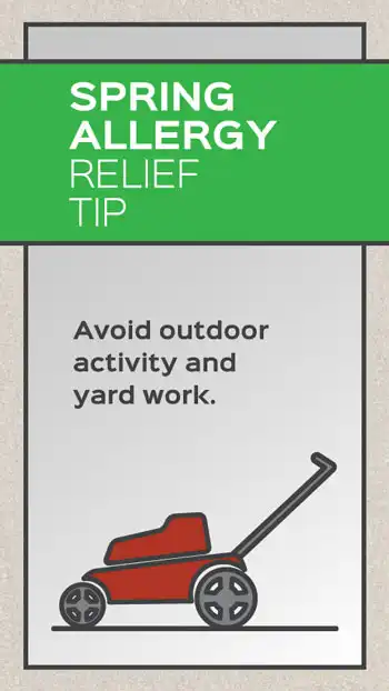 Tip  Spring Allergy  Mower