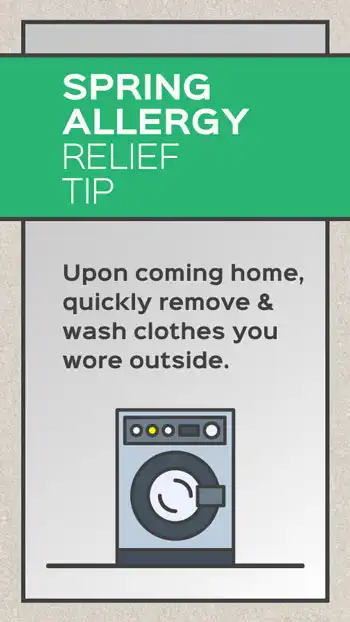 Tip  Spring Allergy  Wash