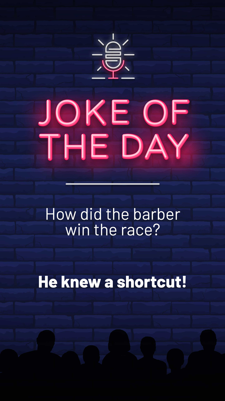 Jokes  Barber Race