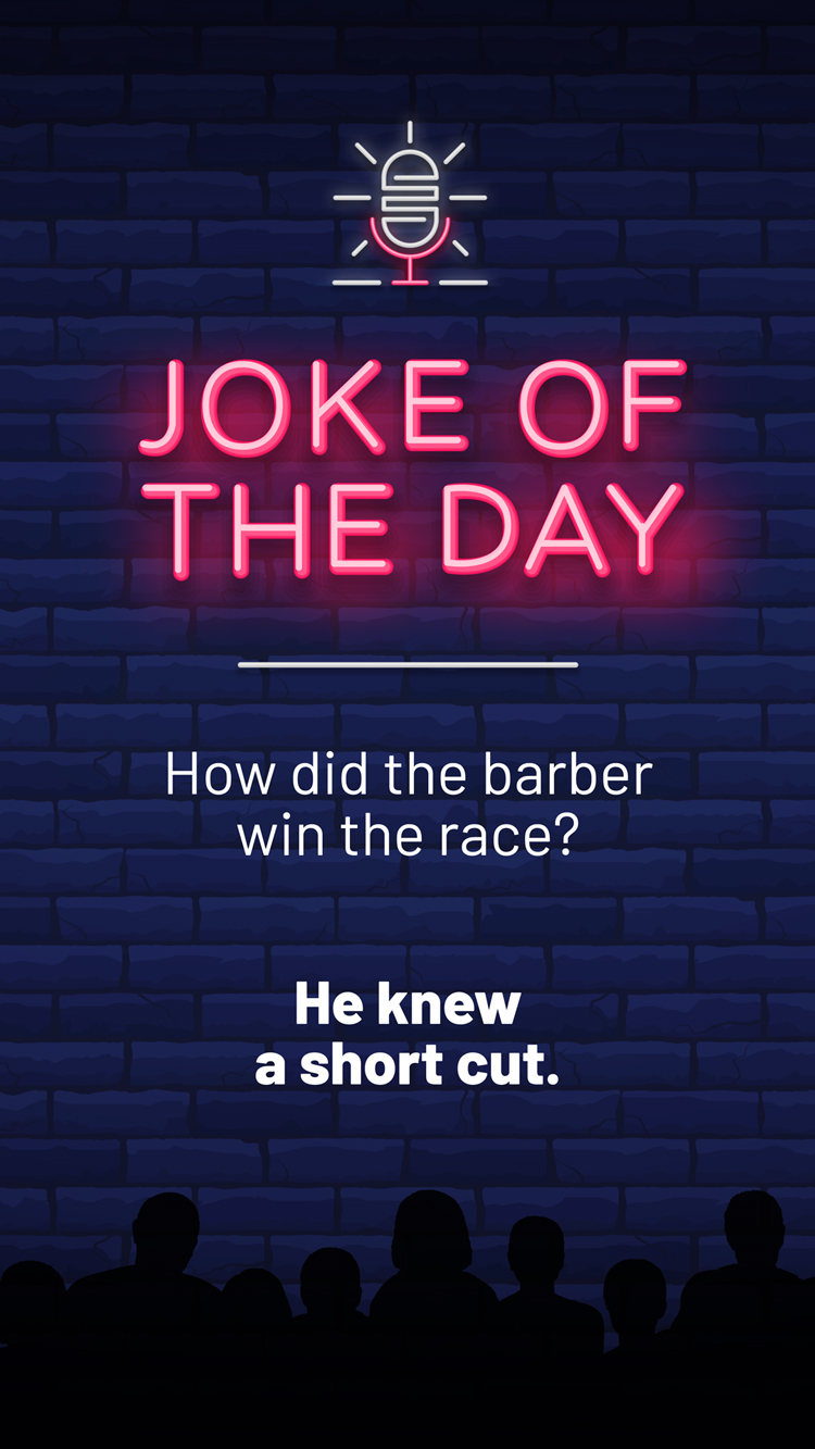 Jokes  Barber Race