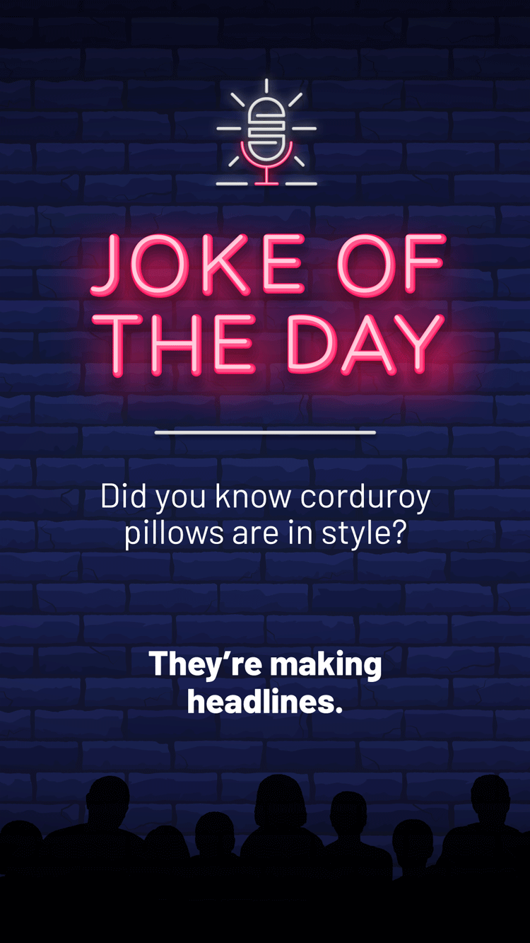 Jokes  Corduroy Pillows