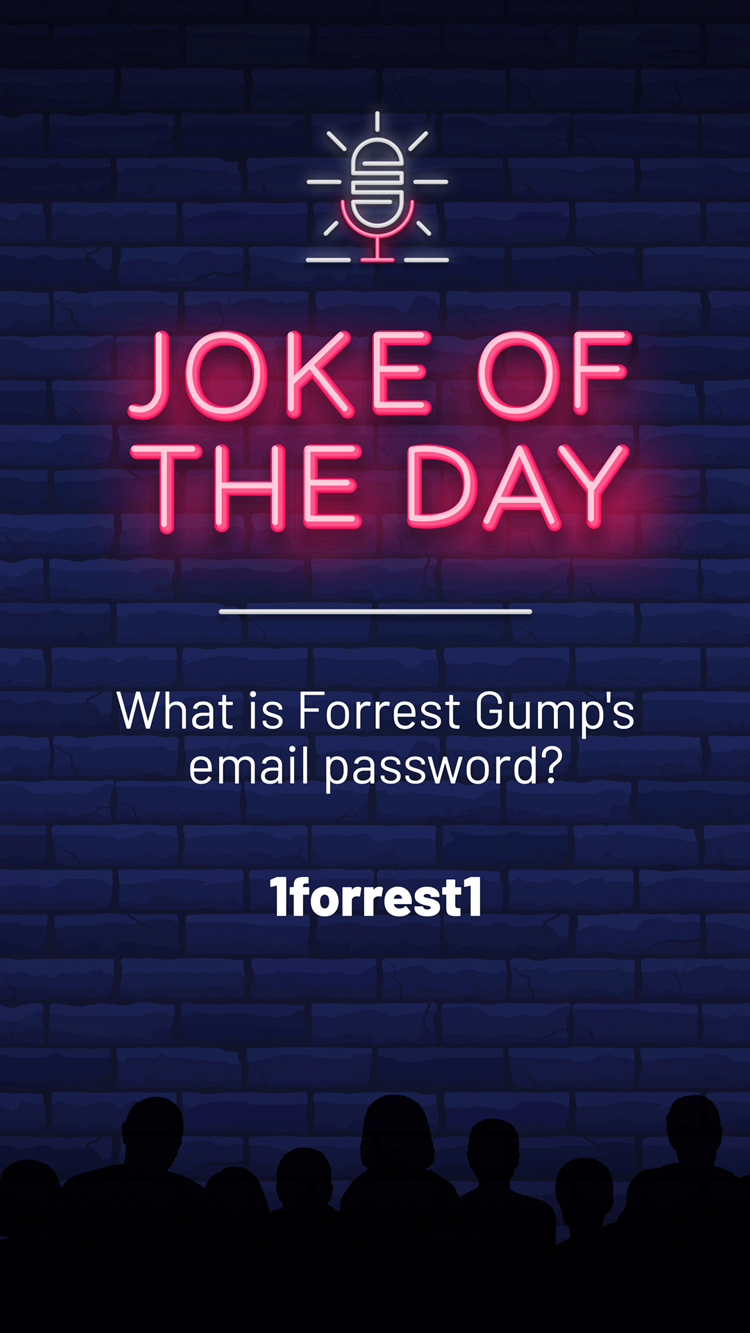 Jokes  Forest Gump Password