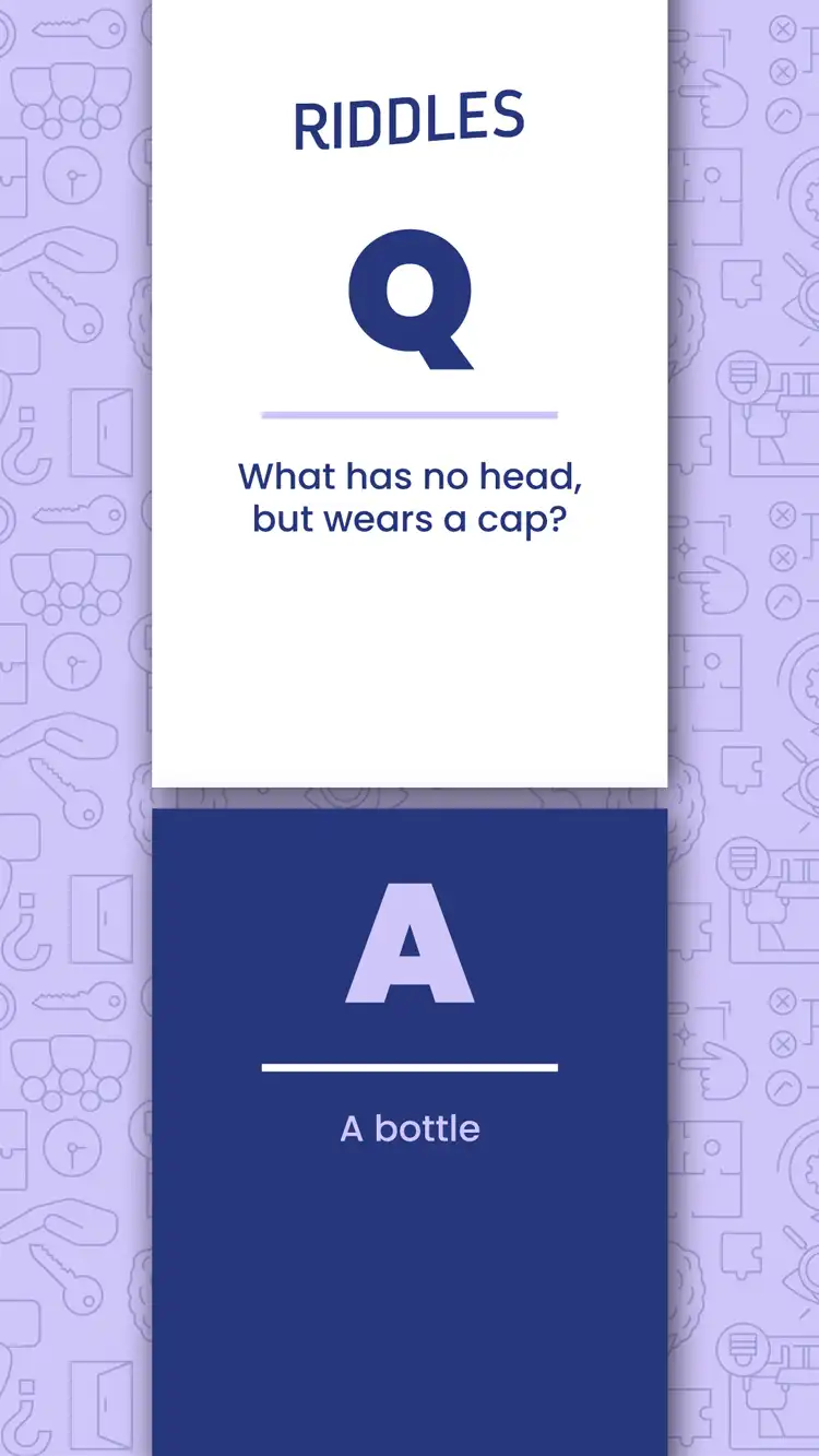 Riddles  Bottle