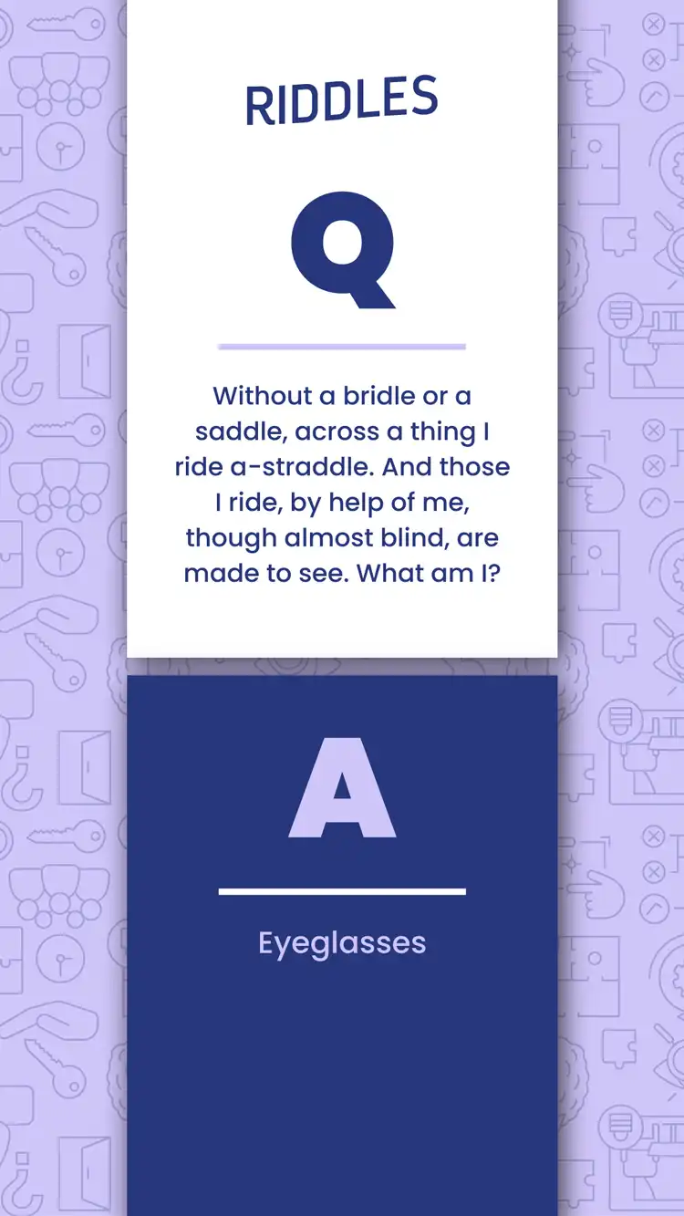 Riddles  Eye Glasses