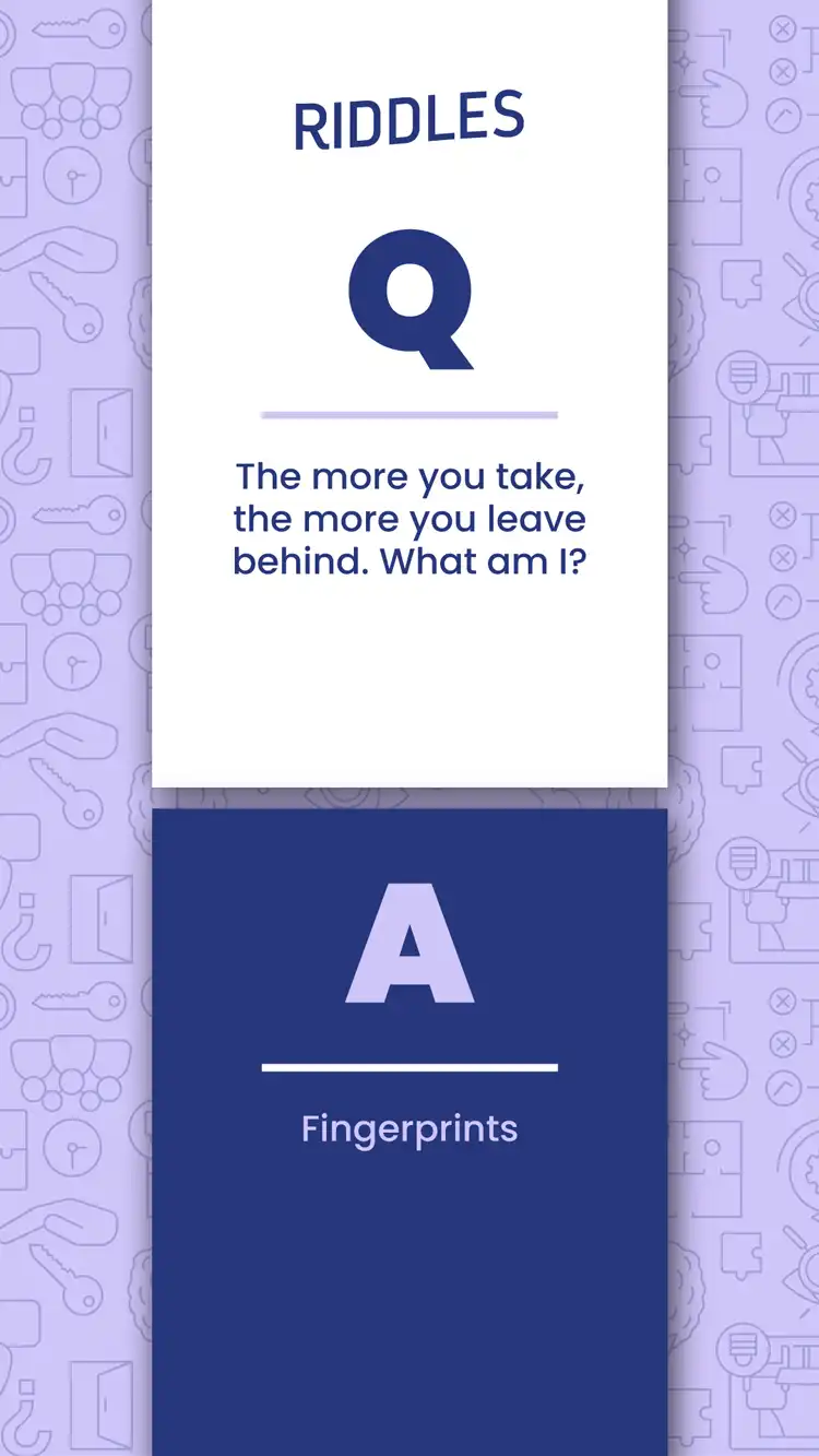 Riddles  Fingerprints