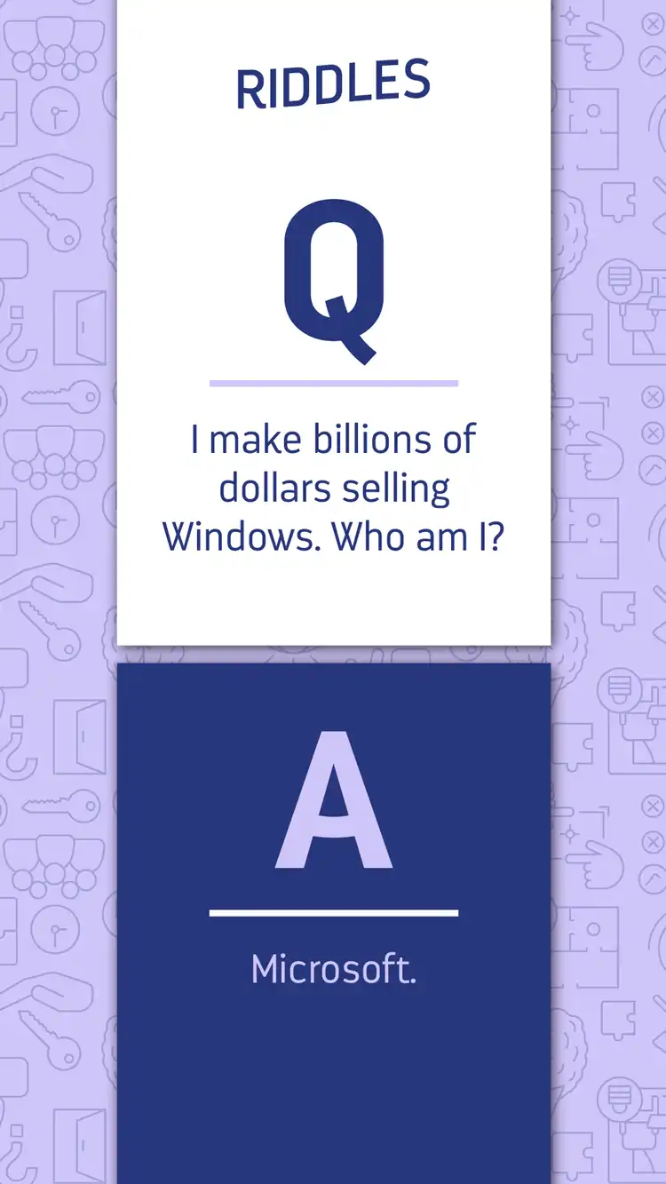 Riddles  Microsoft
