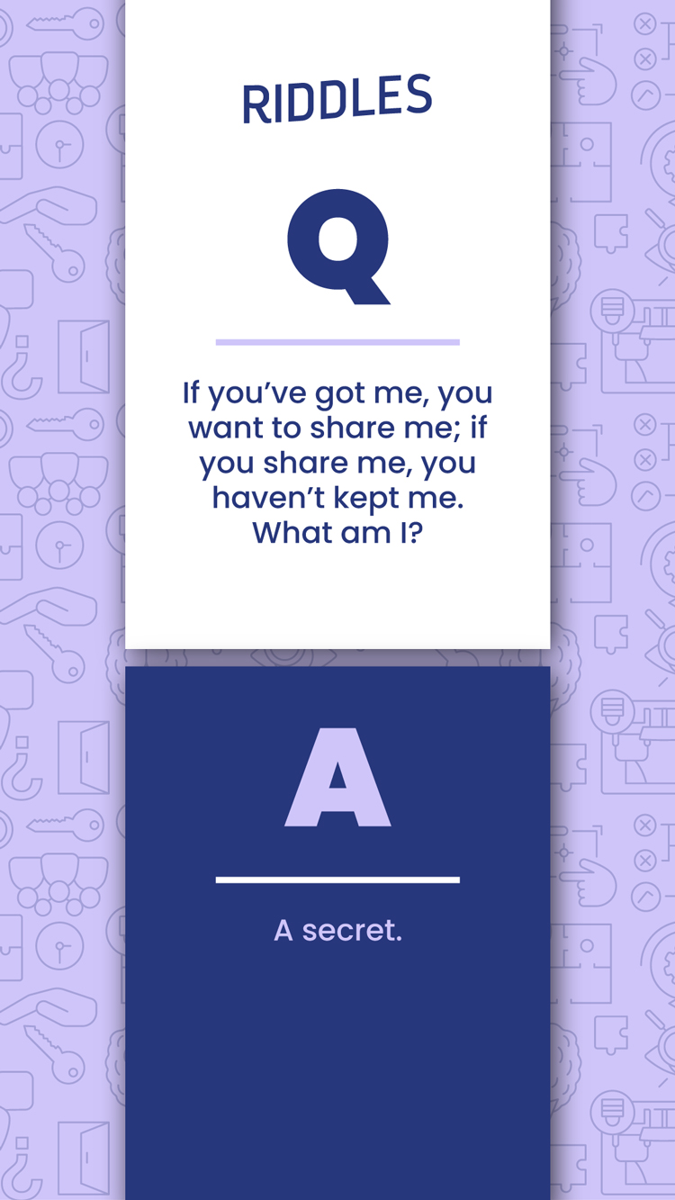 Riddles  Opportunity